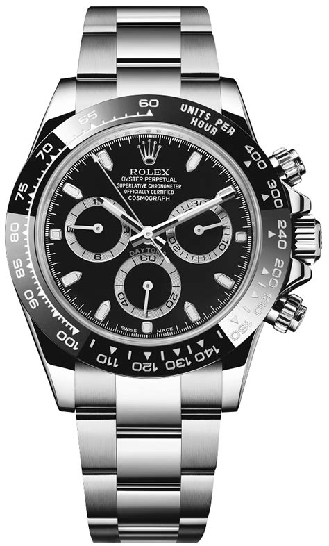 rolex cosmograph daytona black|rolex cosmograph daytona 2023 price.